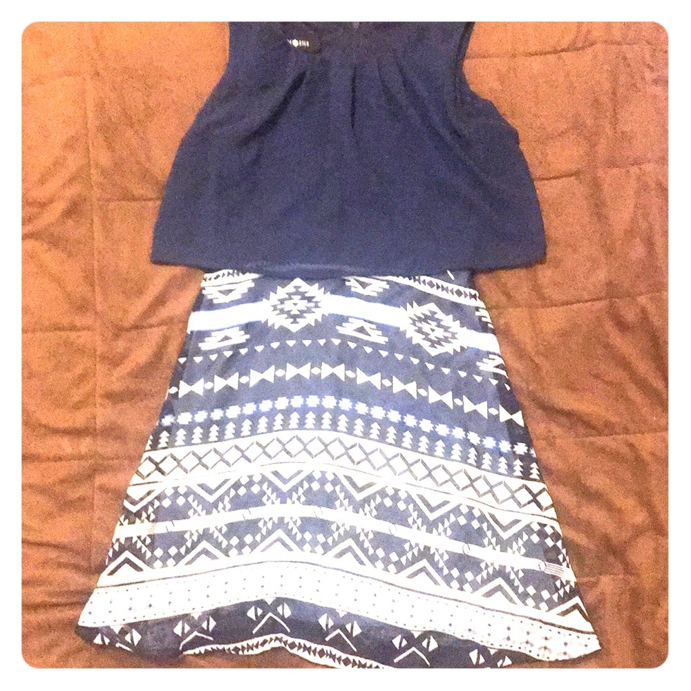 A simple flowy Amy Byer Dress